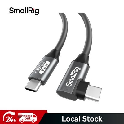 SmallRig USB-C Datenkabel gerade bis gewinkelt (40Gbps + 240W + 8K) 5075