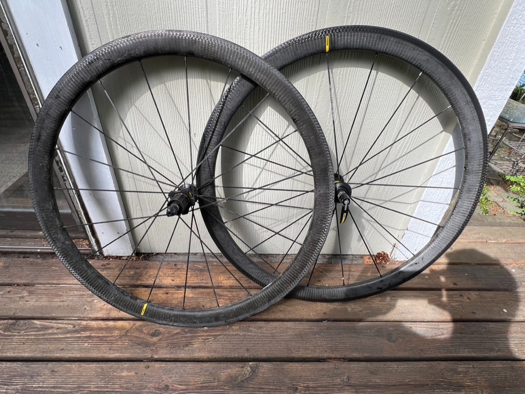 Mavic Cosmic Pro Cabon SL UST Wheelset | eBay