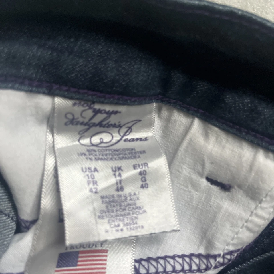 NYDJ Women's Dark Blue 10 - Image 4 of 4