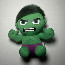 TY Beanie Baby Avengers 6" HULK Marvel Plush Licensed Toy Authentic