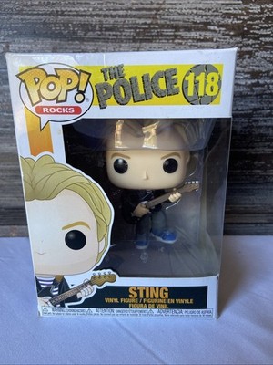 Funko Pop Rocks The Police Sting #118 Vinyl Figure Collectible
