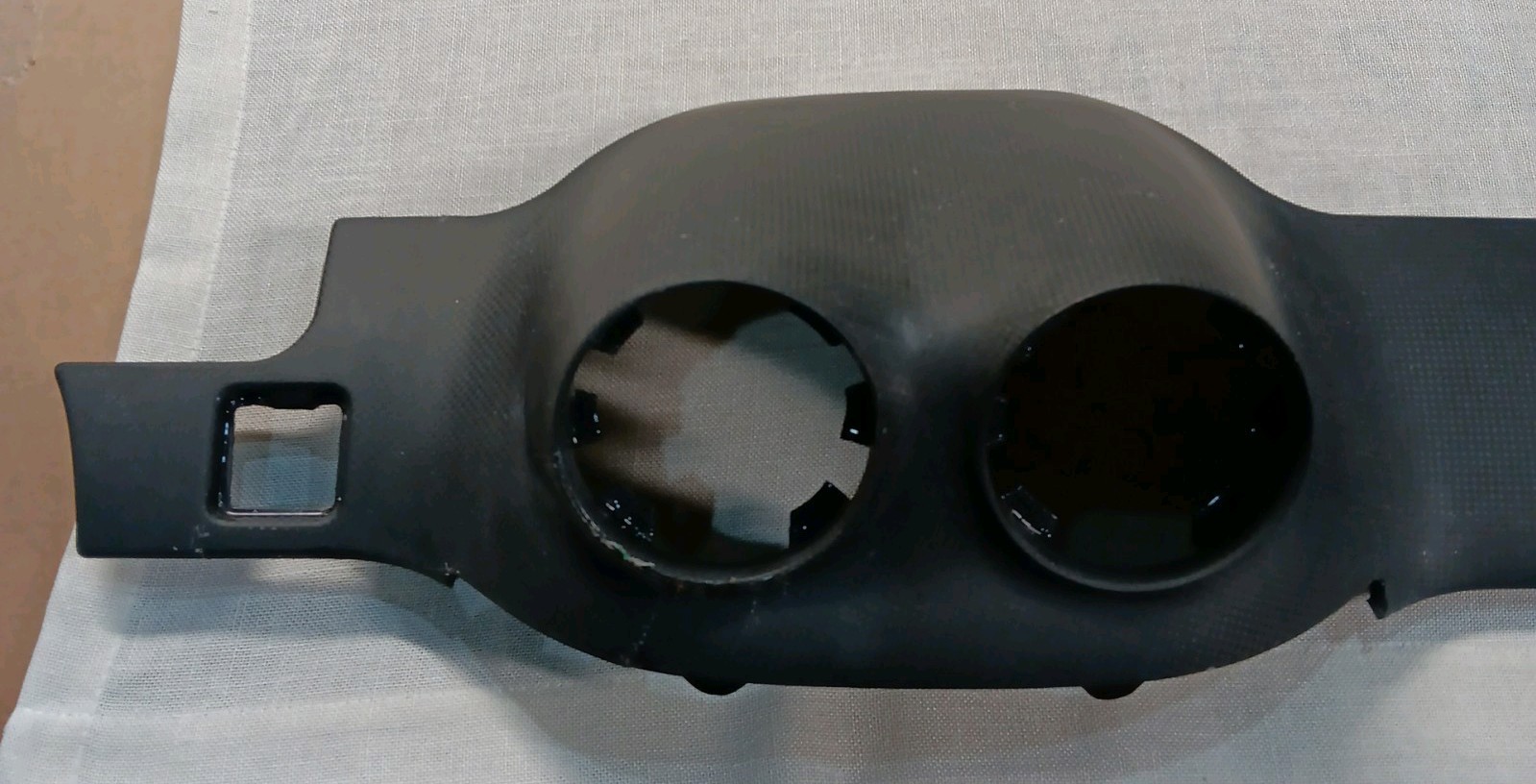 Used For Repair Ferrari 599 GTB Right Side Carbon Fiber Dash Trim & Grill Cover 