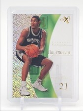 TIM DUNCAN 1997-98 SKYBOX EX-2001 BASKETBALL ROOKIE SPURS #75 A RC Q3522