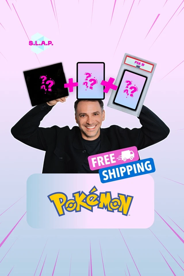 🔥 Pokemon Singles and SLABS Display & Rip'n Ship by SLAP FREE SHIPPING