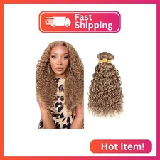 Blonde Bundles Human Hair 22 Water Wave Bundles Ash Blonde Human Hair Bundle 28
