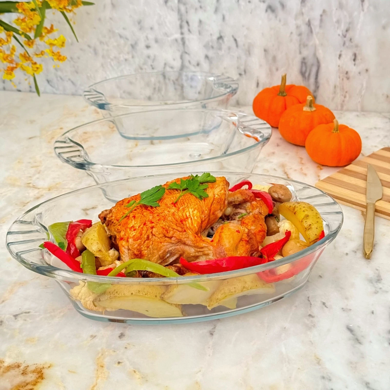 Glass Bakeware Set