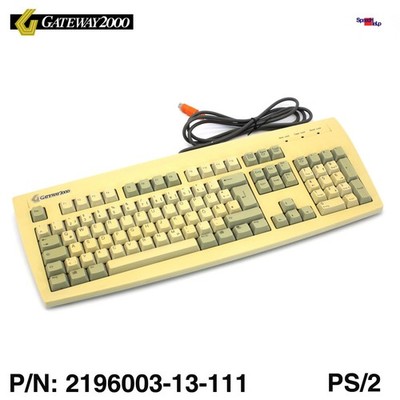 GATEWAY 2000 2196003-13-111 PS/2 TASTATUR KEYBOARD DEUTSCH DE QWERTZ COMPUTER 3