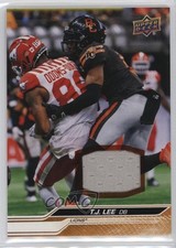 2024 Upper Deck CFL Jersey TJ Lee #60 1lm9