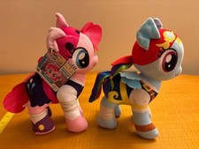 2016 Hasbro My Little Pony plush Rainbow Dash C2709 Pinkie Pie C2710