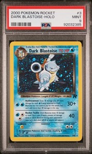 Dark Blastoise 3/82 Team Rocket Holo Rare English