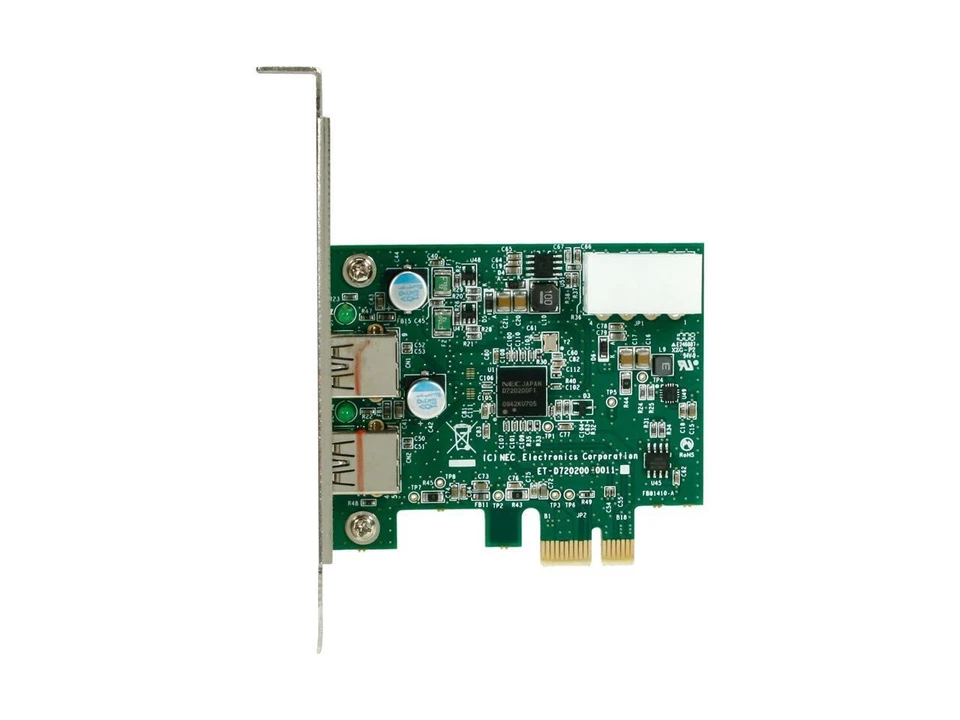 acomdata 2-Port SuperSpeed USB 3.0 PCI-Express Card Model ADPU3-PCIX - Image 3 of 4