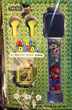 Mario Portal Cartoon Digital Wristwatch Multi...