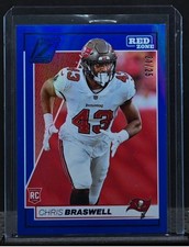 Chris Braswell 2024 Panini Zenith #120 Blue Red Zone 21/25 RC