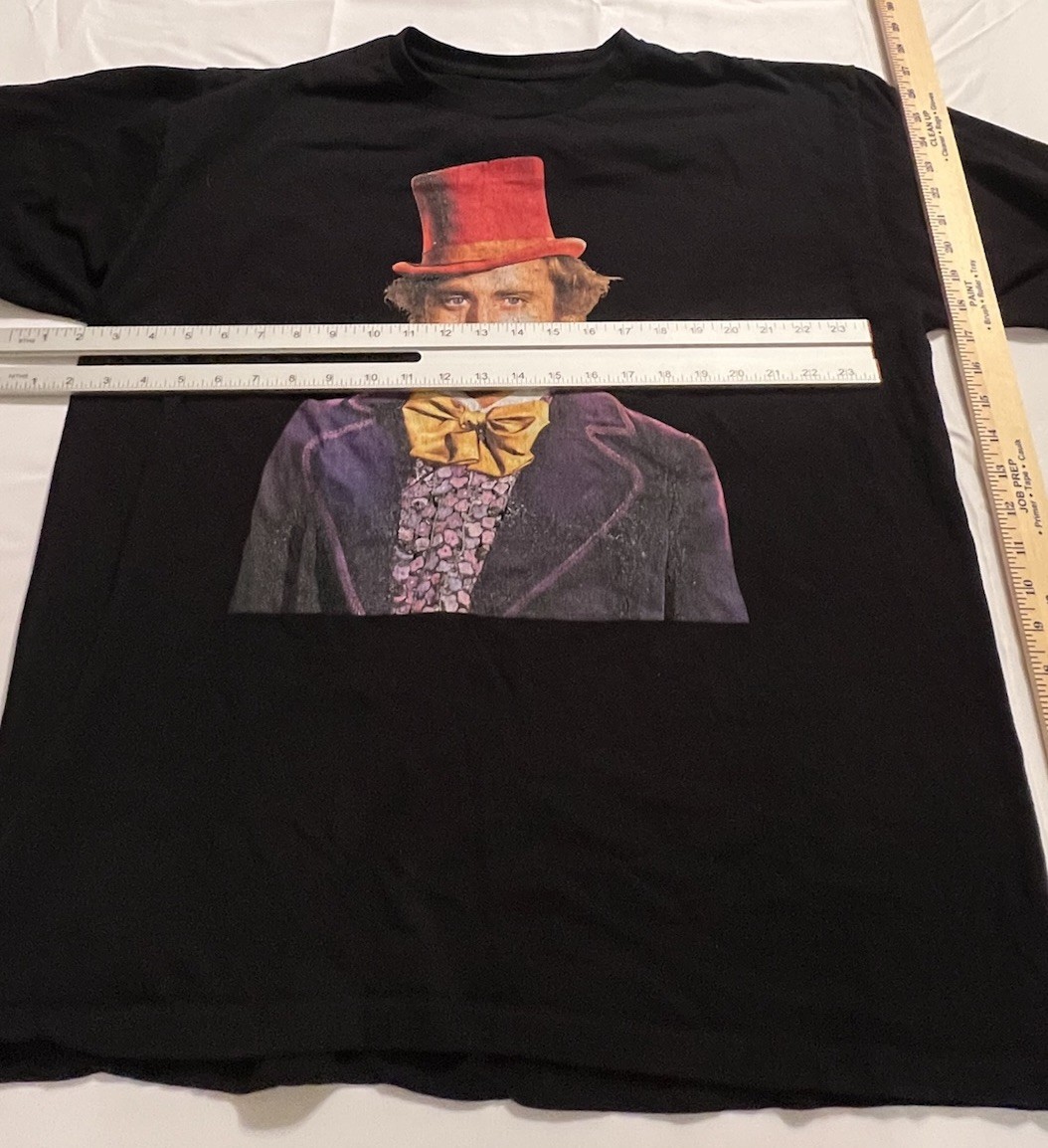 Charlie and The Chocolate Factory Shirt Graphic Print Size L Mens Short Sleeve image 2