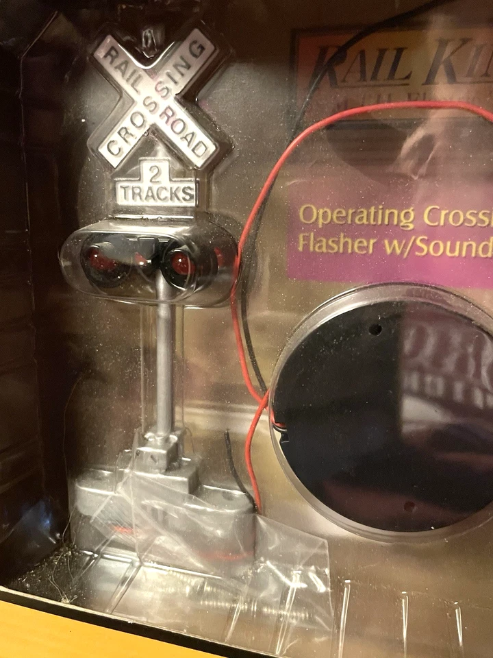 Rail King MTH 30-11014 O Scale RailKing Crossing Flasher W/Sound-NEW - Image 2 of 4