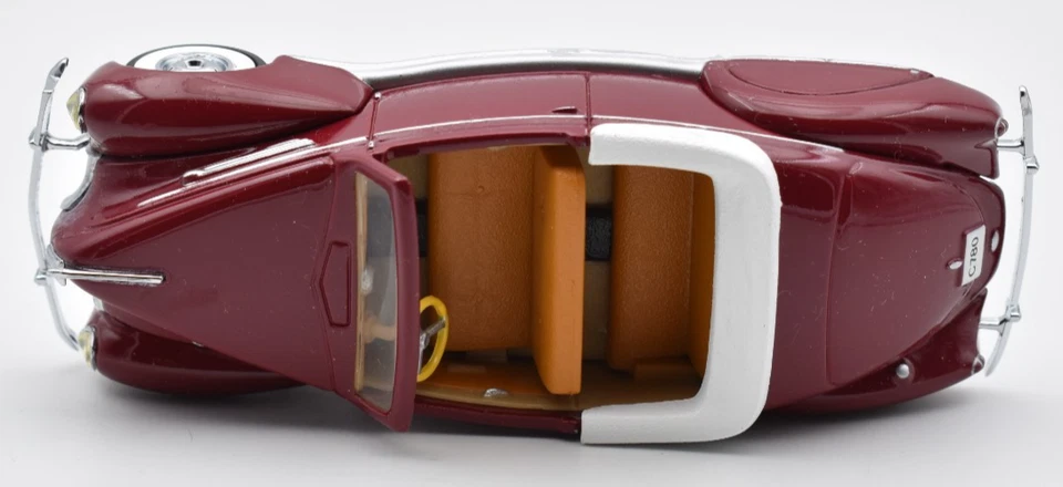 Matchbox MoY Yesteryear Y64 Lincoln Zephyr 1938 rouge. 1:43. Chine - Photo 3/4