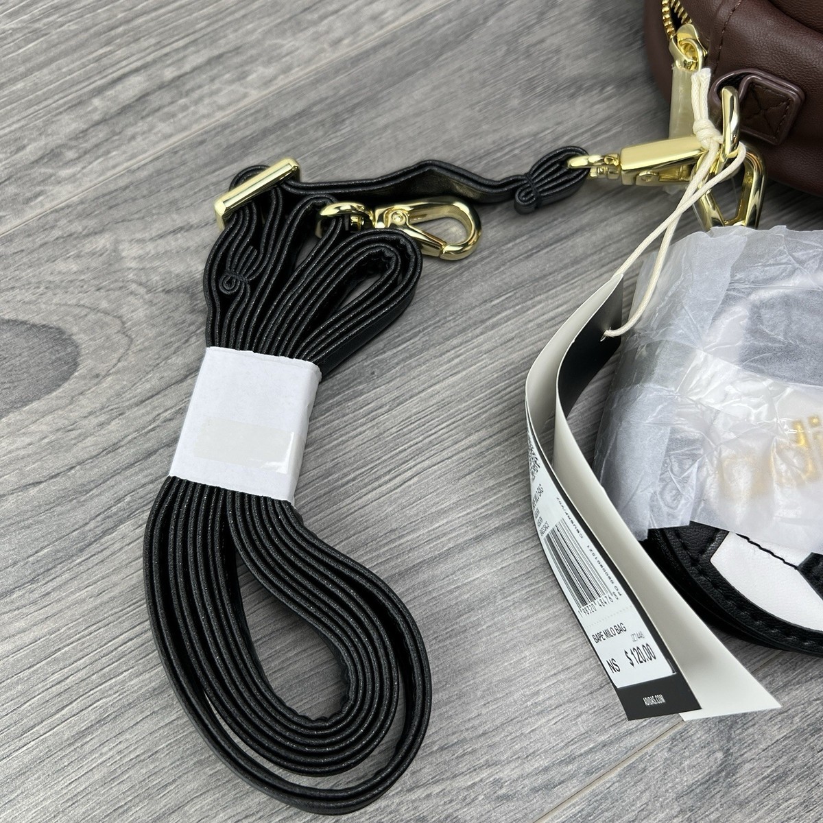 Bape X Adidas Baby Milo Shoulder Bag Brown Green Camo Crossbody