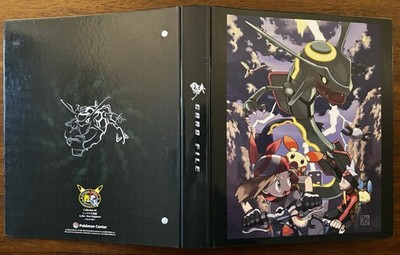 Pokemon Center Binder 2004 Rayquaza's Wrath Ken Sugimori Gallery