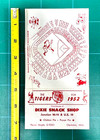RARE ORIGINAL 1952 Detroit Tigers Baseball Schedule TV schedule Briggs Stadium — photo 1