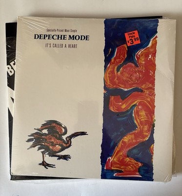Depeche Mode It's Called A Heart Maxi-Single Vinyl Record 1985 Sire MUTE SEALED