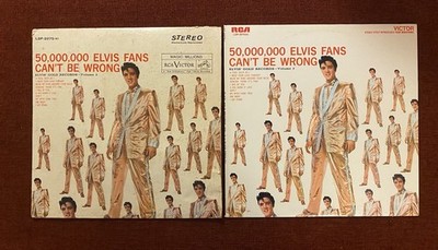 ELVIS PRESLEY LOT - 50,000,000 Elvis Fans Can t Be Wrong - GREAT VALUE & SOUND!