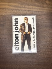 Elton John Greatest Hits 1976 1986 Cassette MCA 1992 