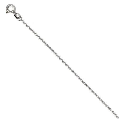1/3 Ct Diamond Sideways Cross Pendant 14k White Gold & 18" Chain 1 1/4" Wide - 第 3/5 張圖片
