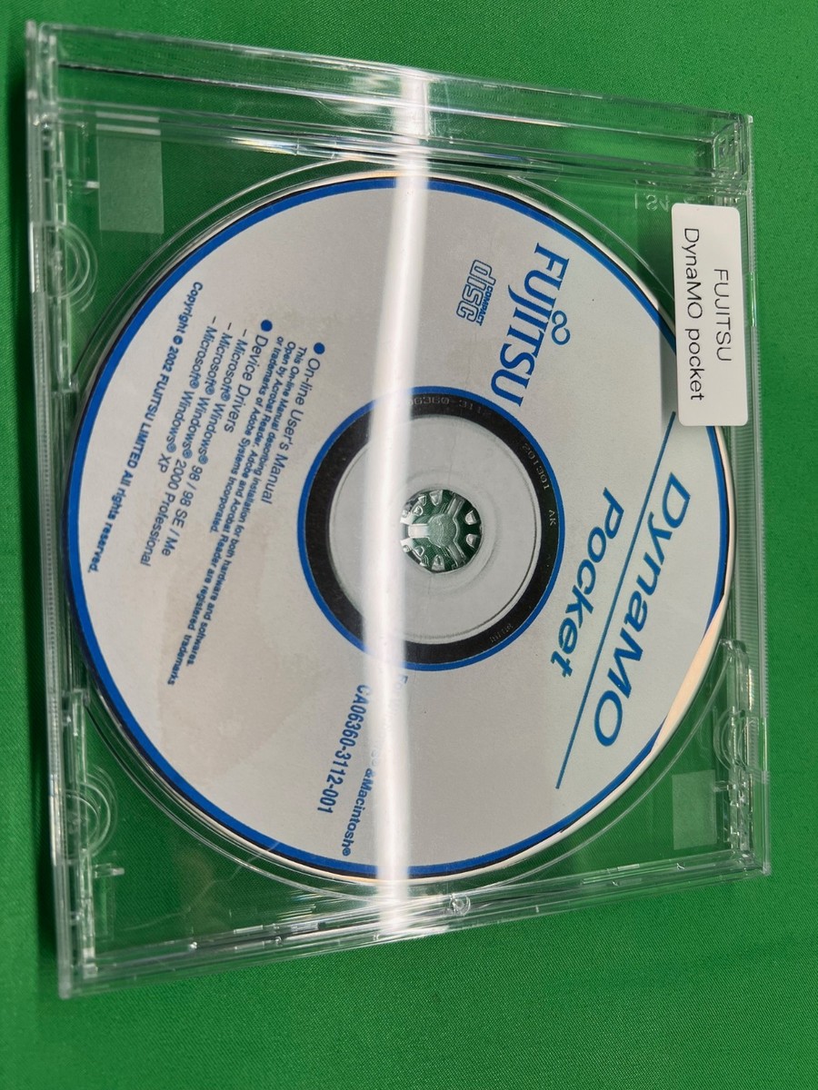 Fujitsu DynaMO 1300U2 Pocket DMO13PT2S External MO Drive 1.3GB | eBay
