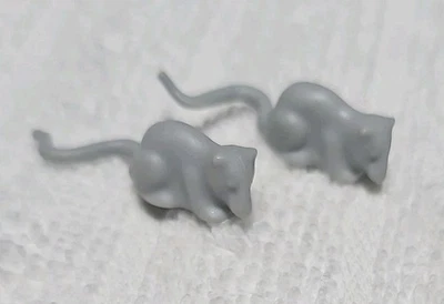 Genuine LEGO® 2 x Rat Mouse Hamster Rodent Animal Minifigures 40234 Harry Potter