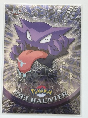 Topps Chrome Pokemon #93 Haunter | eBay