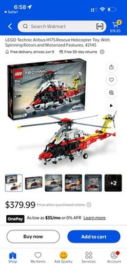 LEGO TECHNIC: Airbus H175 Rescue Helicopter (42145)