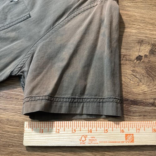 Y2K Brown Sunfaded Tony Hawk Skater Button Down Shirt Size Medium - Picture 6 of 7