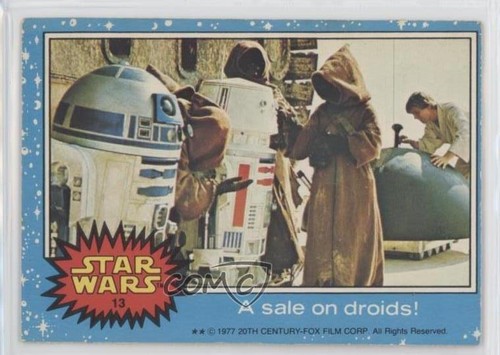 1977 Topps UK Star Wars #13 — Raw