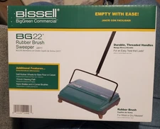 Bissell BigGreen Commercial Cordless Manual Sweeper BG22
