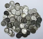 LOT OF 128 MIXED DATE PRE-1965 SILVER ROOSEVELT DIME! $12.80 FV! NICE! NR #G3290