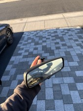 92-96 Honda Prelude Interior Rearview Mirror Oem Black W Spring No Cracks