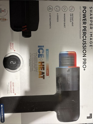 #ad #ad Sharper Image Power Percussion Pro Hot amp; Cold Percussion Massager Gun $59.75