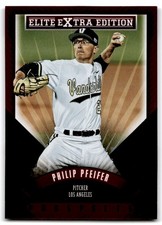 2015 Panini Elite Extra Edition Philip Pfeifer Los Angeles Dodgers #102