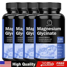 Magnesium Glycinate Zinc Vitamin D3 for Improved Sleep, Stress, Anxiety Relief