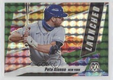 2021 Panini Mosaic Launched Green Mosaic Prizm Pete Alonso #L1 0bt4