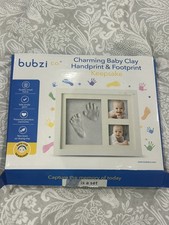 Baby Handprint Footprint Makers Kit Keepsake Photo Framed Pictures Newborn Baby
