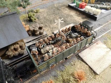 HO Roco Minitank 6th Panzer Army Infantry Car A2261 Custom Hand Painted