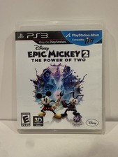 Disney Epic Mickey 2: The Power of Two (Sony PlayStation 3, 2012) - CIB - Tested