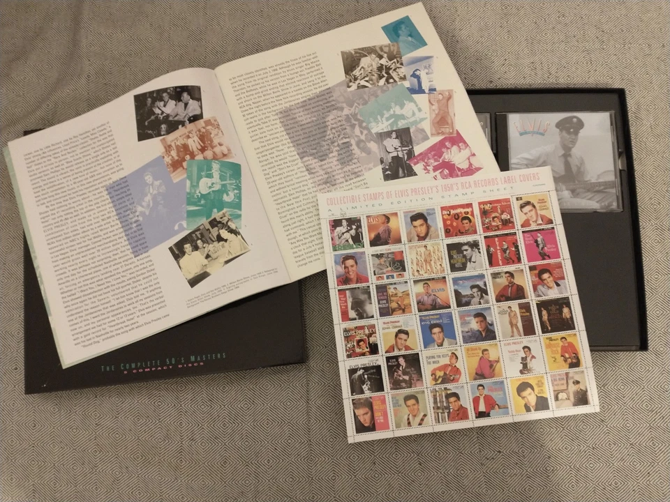 Elvis Presley - The complete 50`s masters, 5CD BOX im LP-Format, EX - Bild 3 von 3