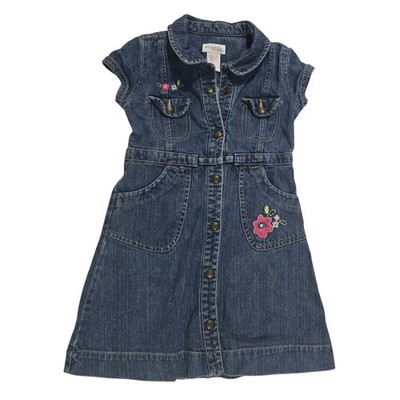 white christmas dresses Cactus & Boot Denim Dress Toddler (2T-5T) 5T