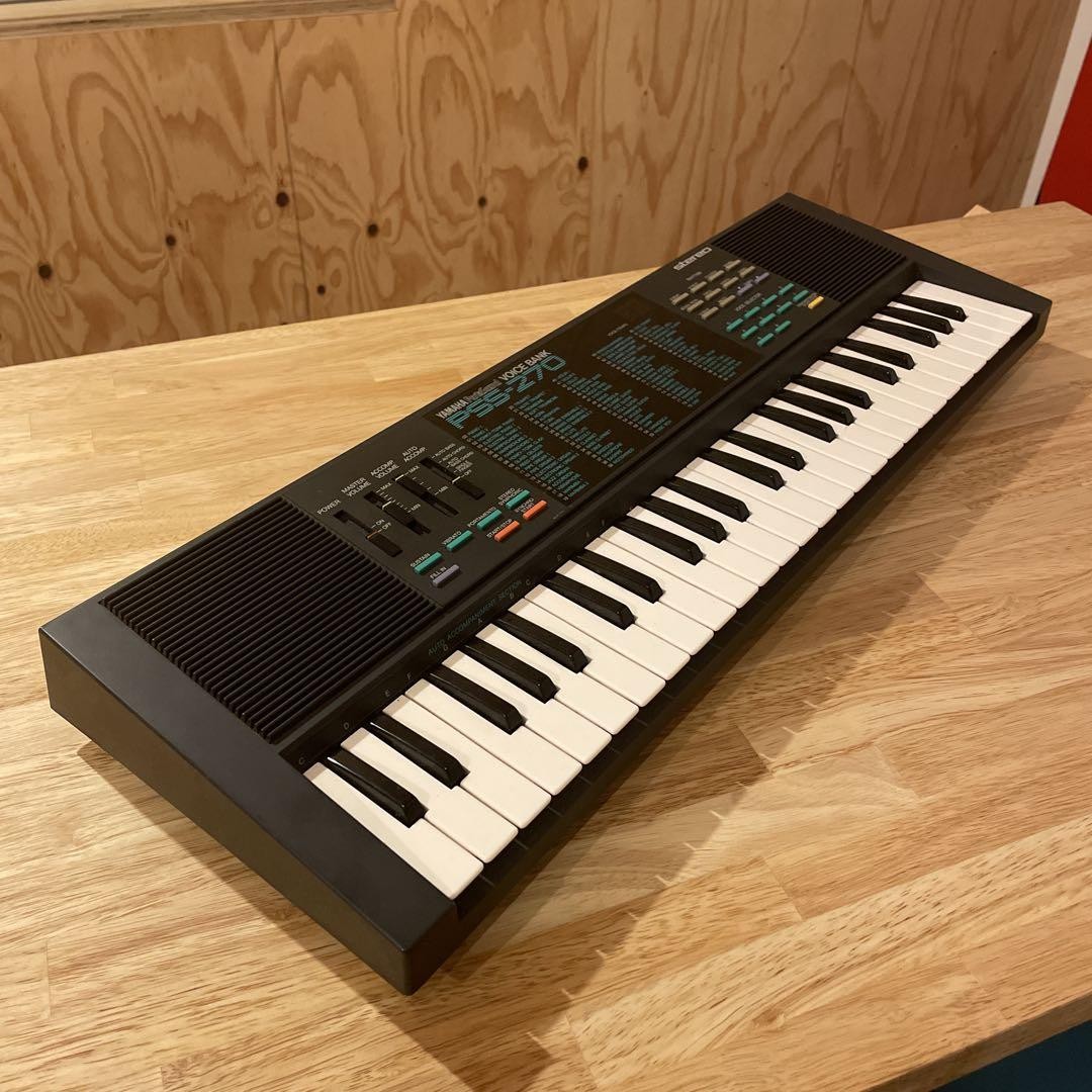 Yamaha PSS-270 Electronic Keyboard - Black for sale online