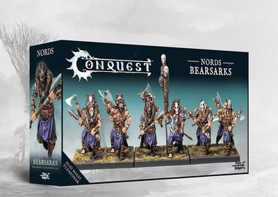 Conquest Nords Beararks Dual Kit Para Bellum Wargames PBW4415 Ulfhednar 