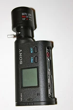 Sony HDR-AS10 ACTION CAMERA W/2.8-12mm mega pixel LENS NO FISH EYE 1080P PRO MOD