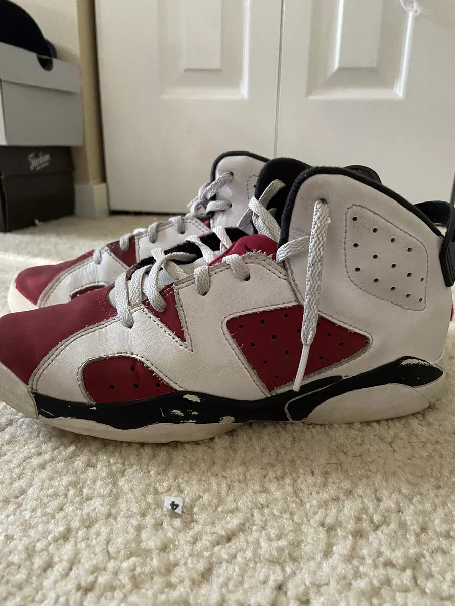 nike air jordan 6 retro carmine 2021 size 3 384666-106