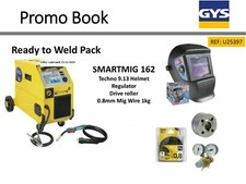 GYS Smartmig 162 Welder 160A 230v Ready to Weld Promo Pack